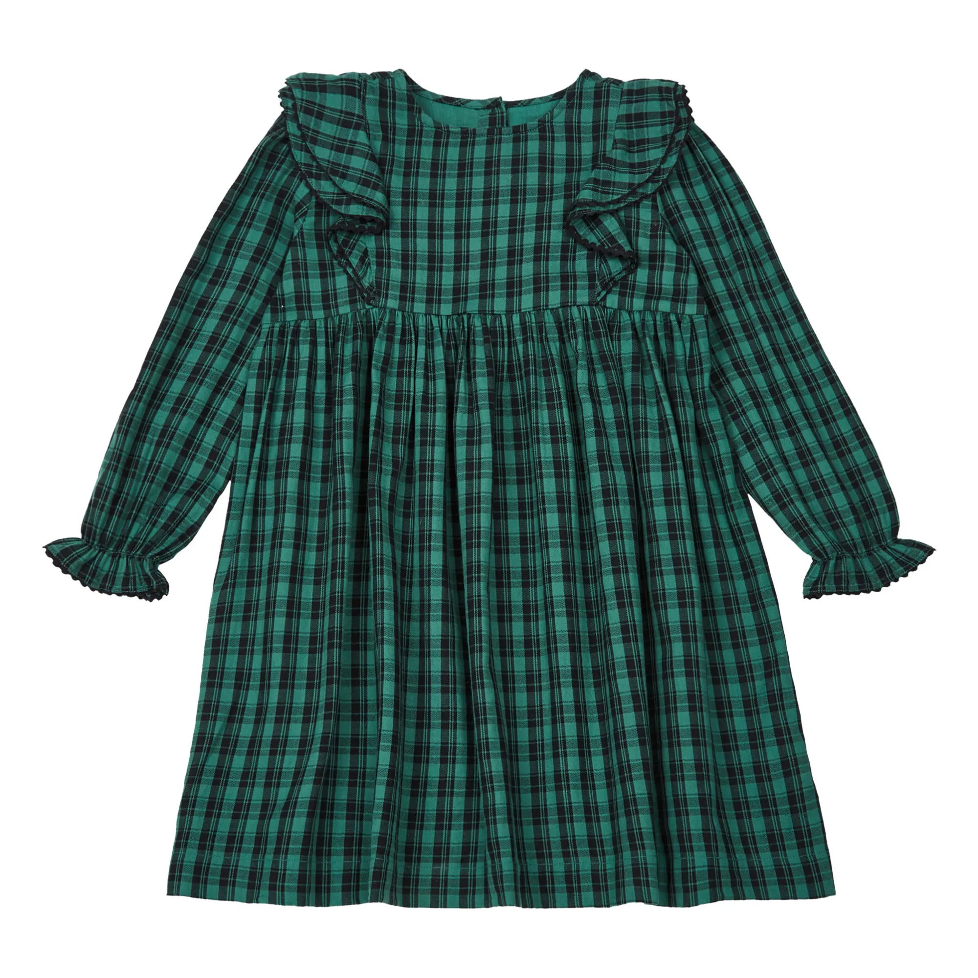 Bonton Green Daya Cotton Dress