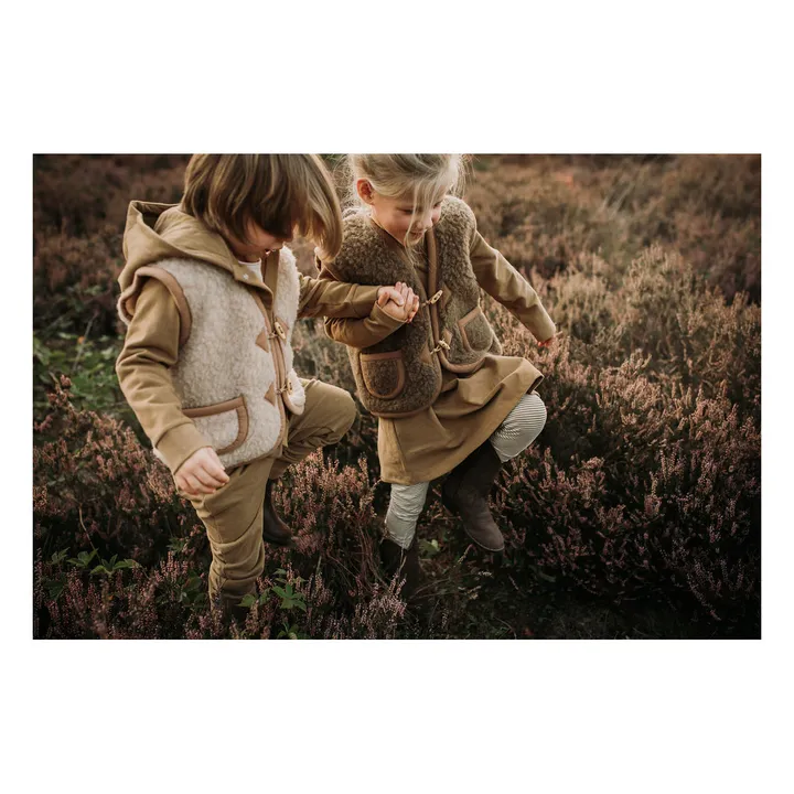 Alpen Sleeveless Gilet | Beige- Product image n°3