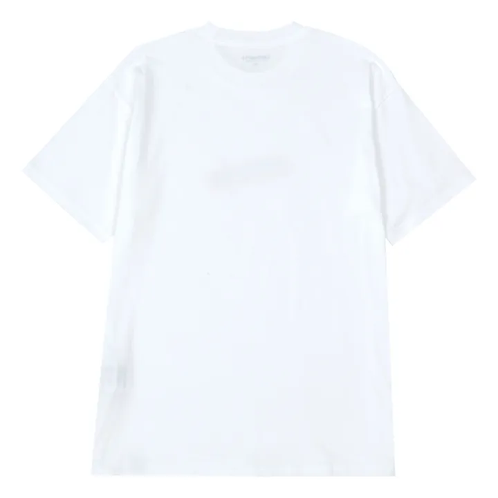T-Shirt, modello: Chocolate Bar, in cotone bio | Bianco- Immagine del prodotto n°2