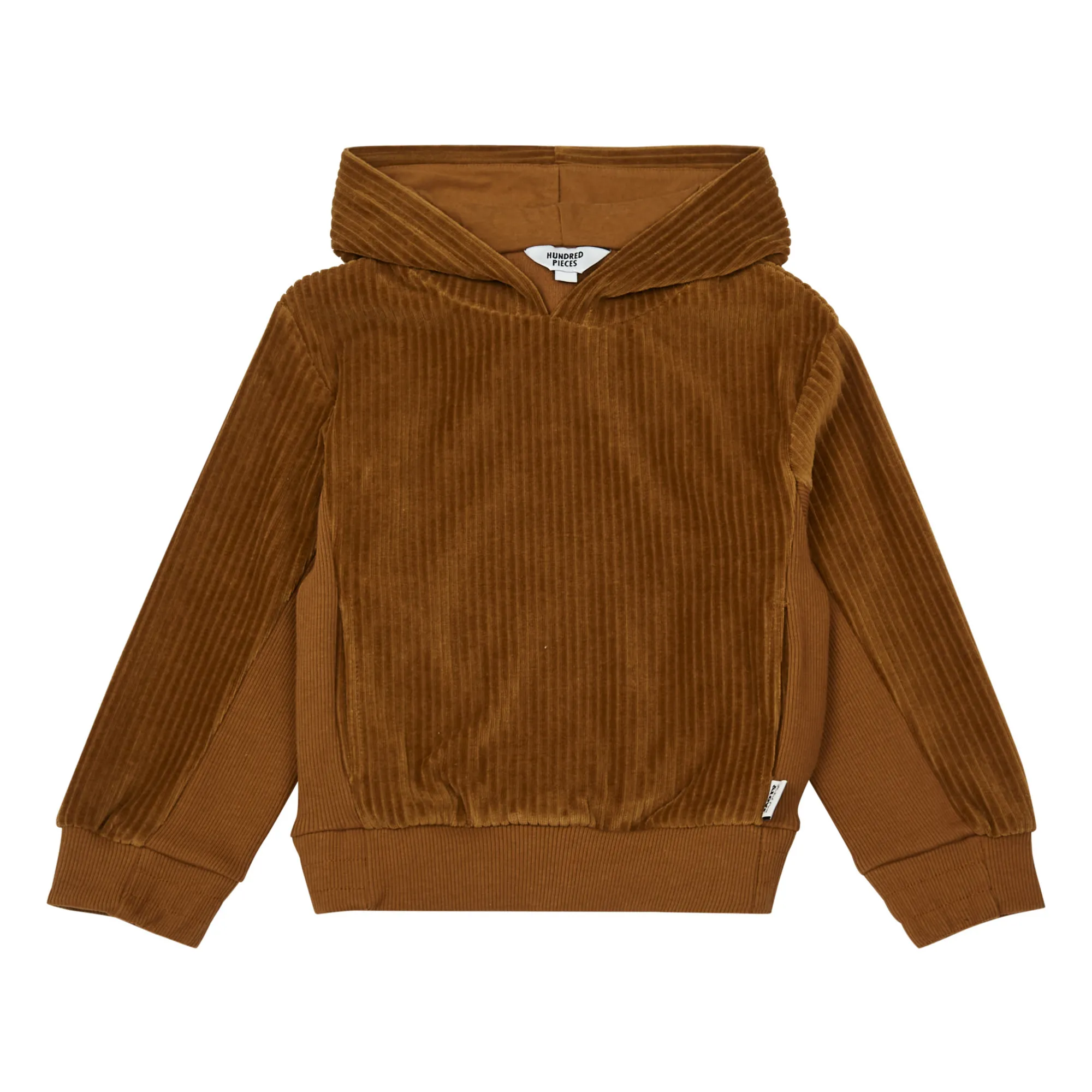 Hundred Pieces Corduroy Sweatshirt Ochre Smallable