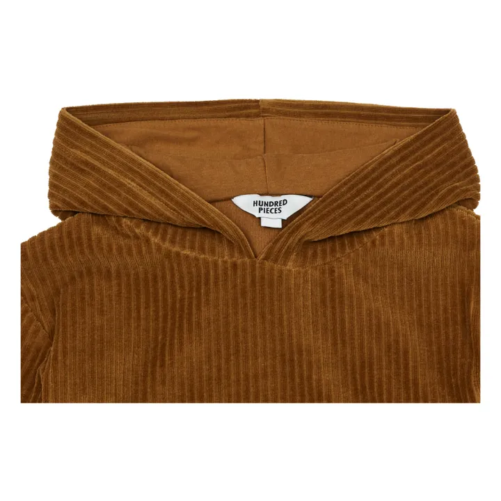 Corduroy Sweatshirt  | Ochre- Product image n°1