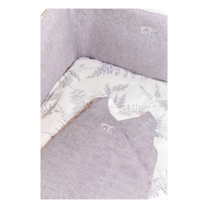 Babyschlafsack aus Leinen und Baumwolle | Navy- Produktbild Nr. 4