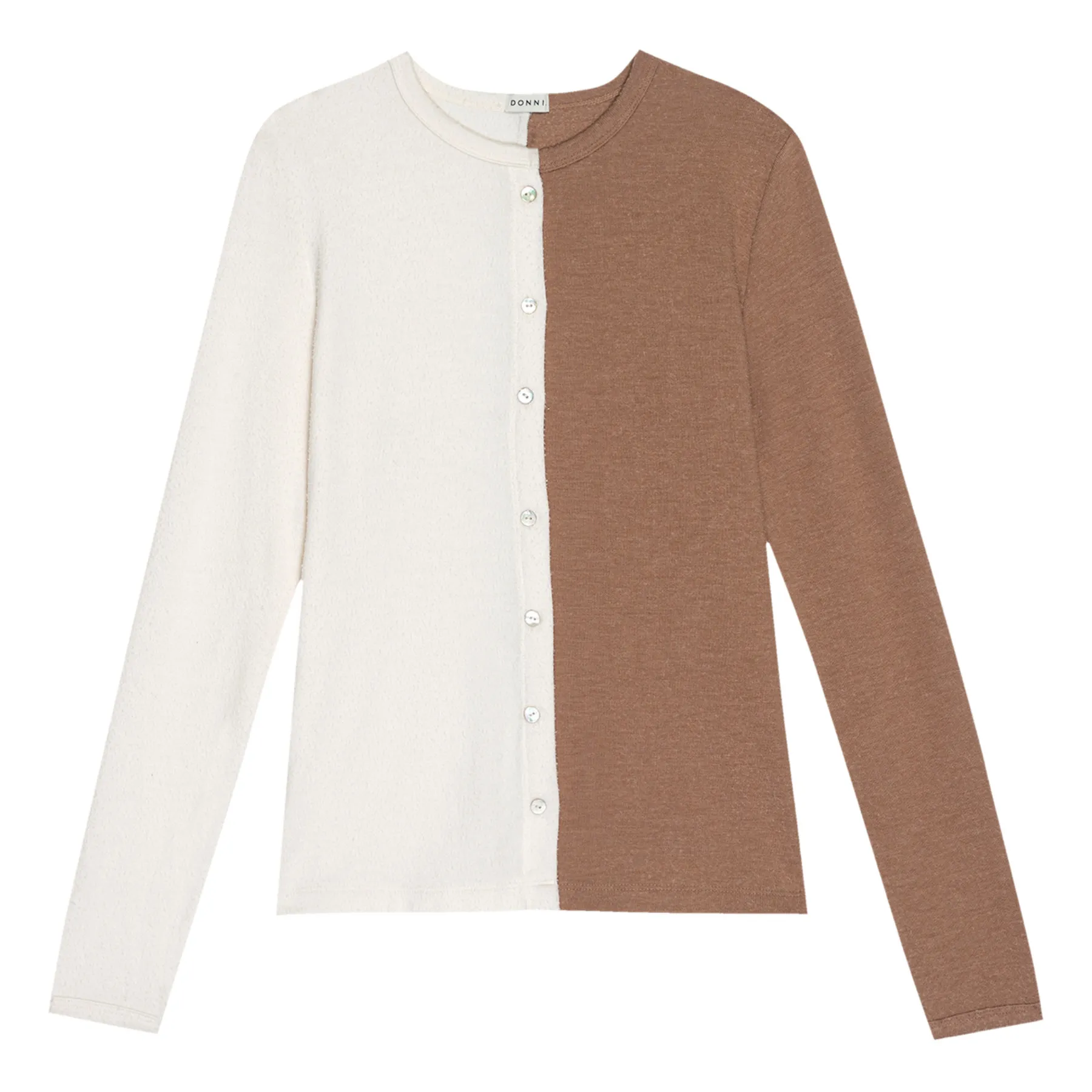 Donni Duo Cardigan Camel Smallable