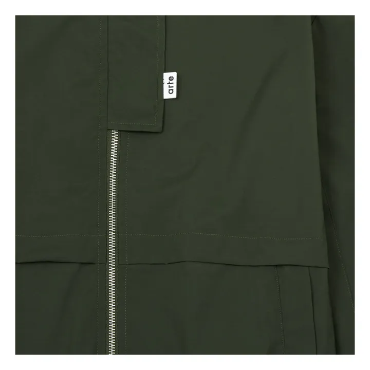 Jacob Hooded Jacket  | Green- Product image n°1