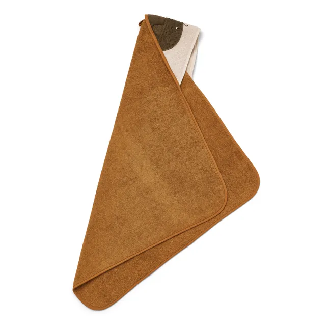 Albert Organic Cotton Bath Cape | Caramel