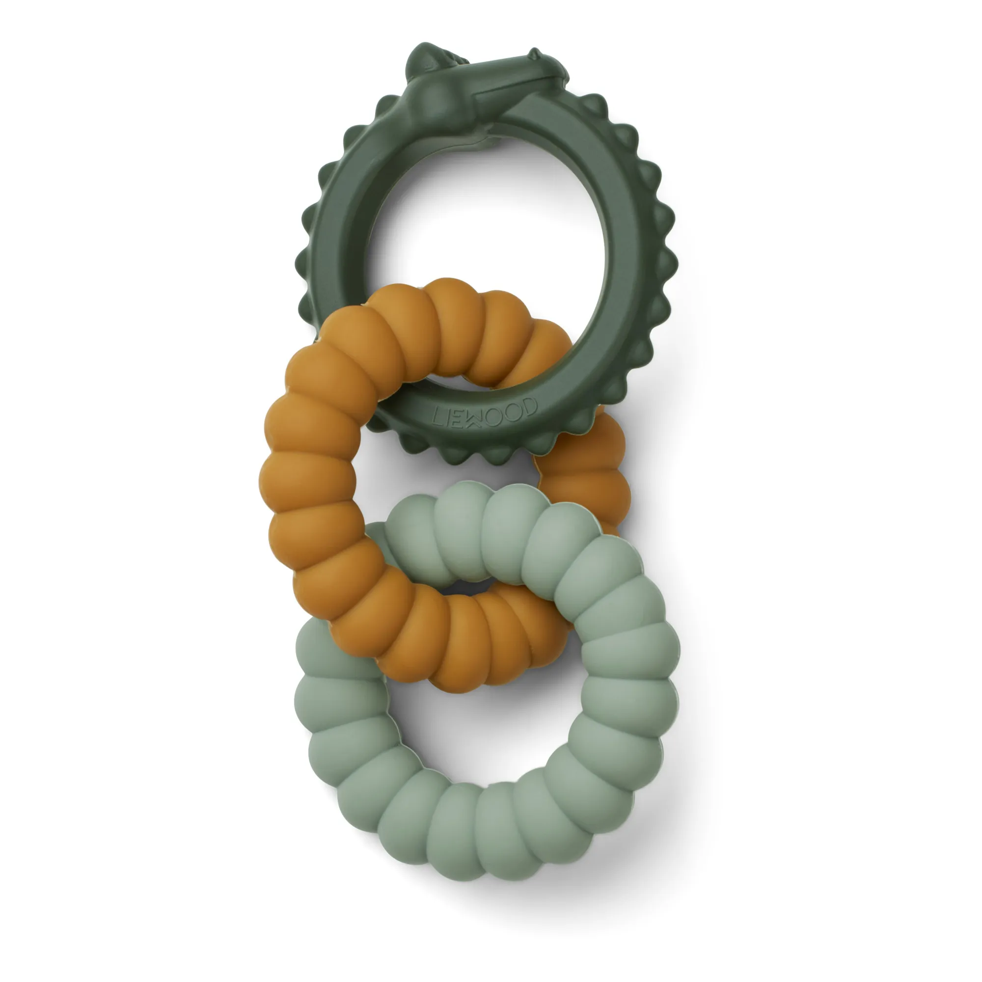 >Gilbert Silicone Teething Rings- Product image n°0