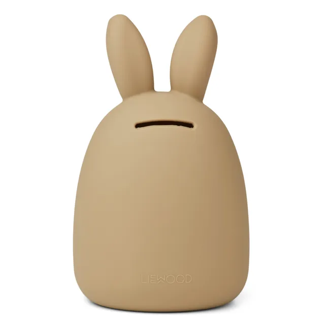 Tirelire Palma en silicone | Beige