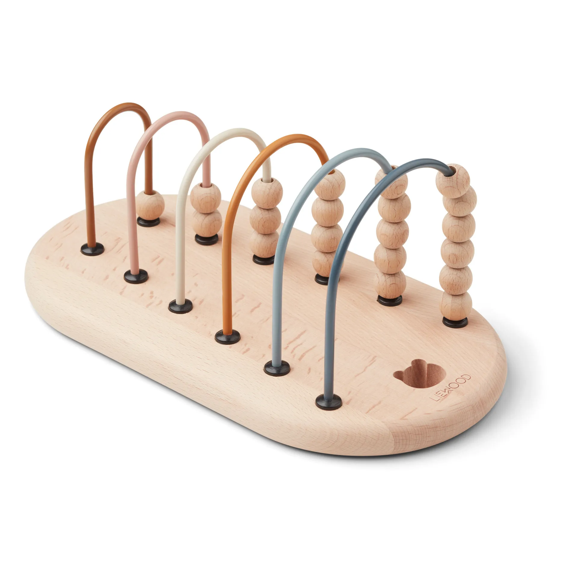 Liewood Pale Blue Reagan Wooden Abacus