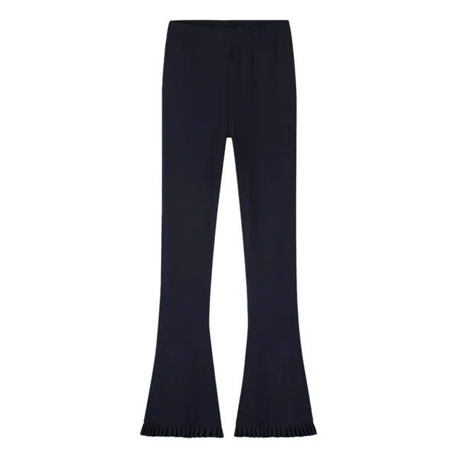 Jude Flare Trousers | Navy blue