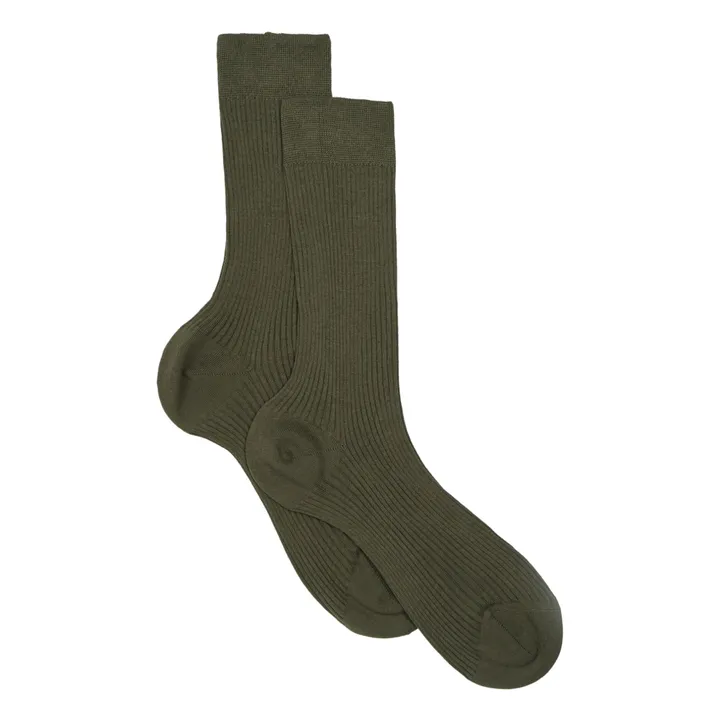 Organic Cotton Socks | Grey- Product image n°0