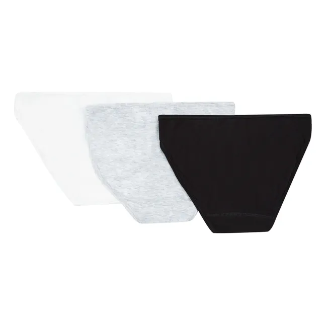 Lote de 3 culottes básicos - Colección Adulto  | Crudo