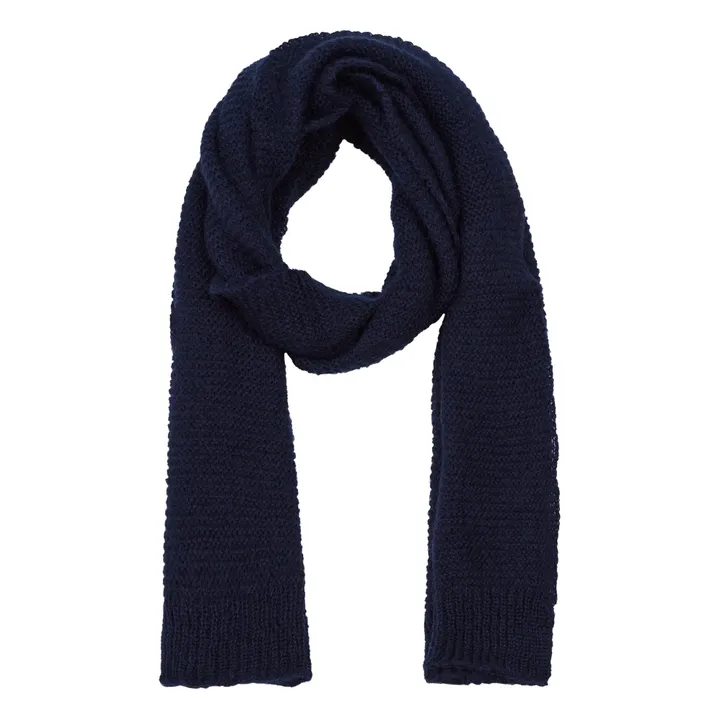 Janu Mohair Scarf | Midnight blue- Product image n°1