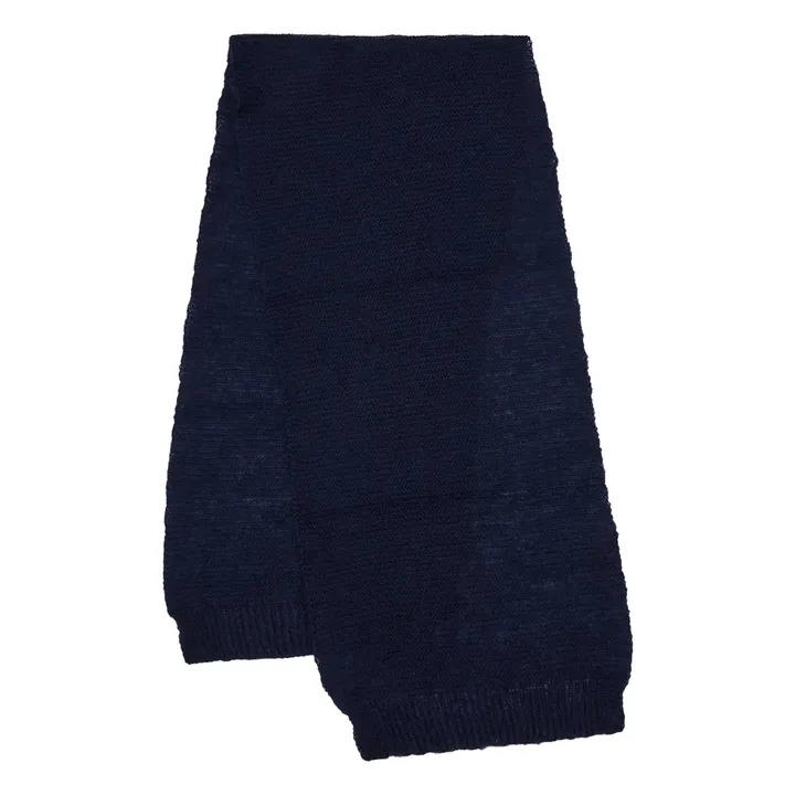 Janu Mohair Scarf | Midnight blue- Product image n°0