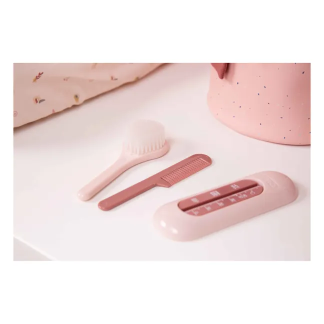 Baby Hairbrush and Comb Set | Pale Pink