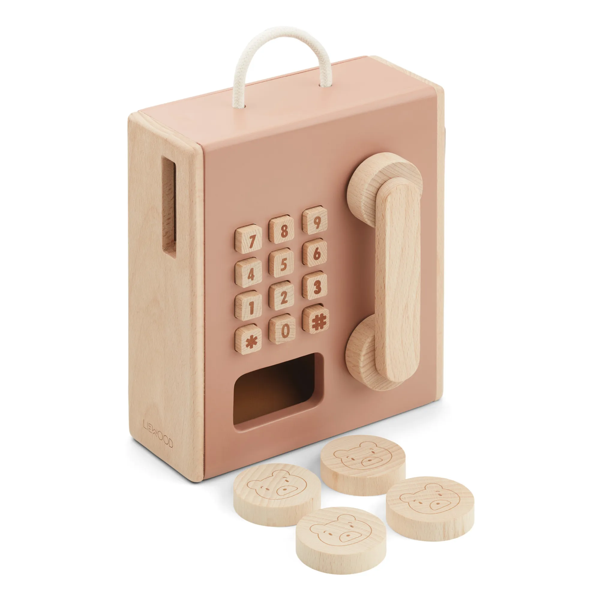 Liewood Dusty Pink Rufus Coin Telephone