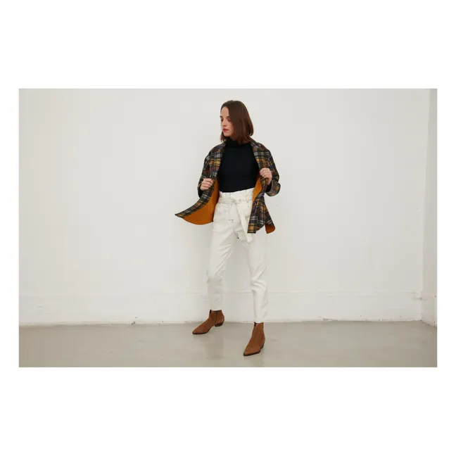Giacca, modello: Pamela Portobello, in lana | Ocra