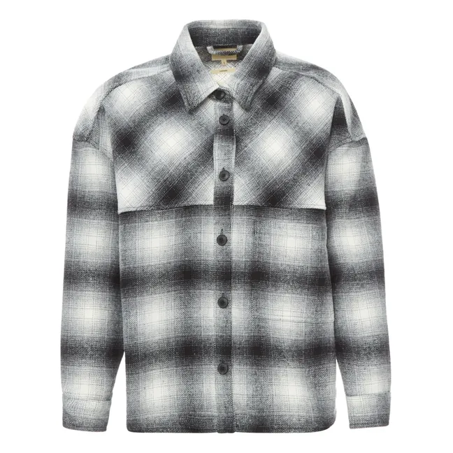 Sur-chemise Link Laine - Collection Femme  | Noir