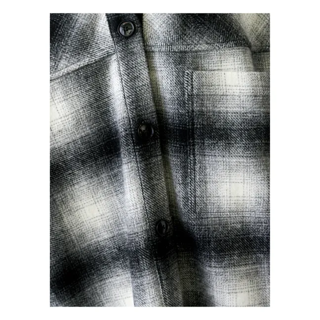 Sur-chemise Link Laine - Collection Femme  | Noir