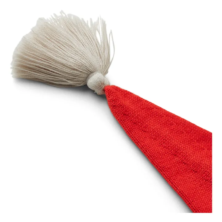 Bonnet de Noël en coton bio | Apple red- Image produit n°3