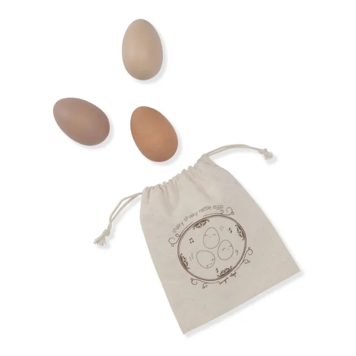 Huevos de madera FSC | Rosa- Imagen del producto n°0