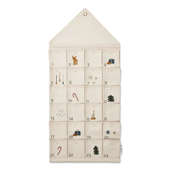 Calendrier de l'avent Babbo en coton bio- Image produit n°0