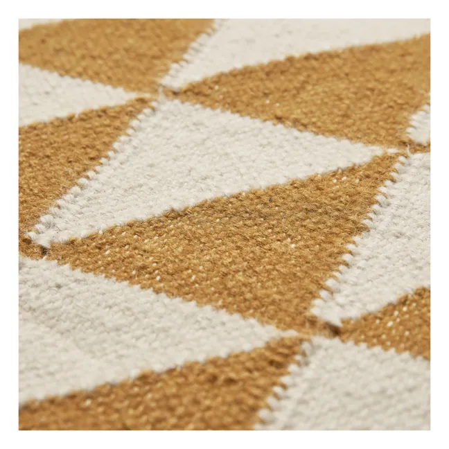 Berlin Wool and Cotton Rug | Caramel