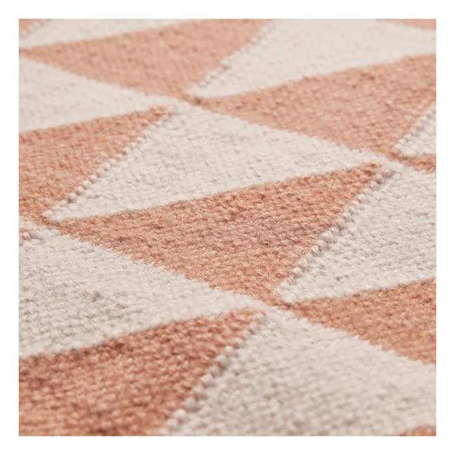 Berlin Wool and Cotton Rug | Dusty Pink