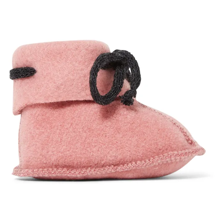 Polar Fleece Booties | Pink- Product image n°0