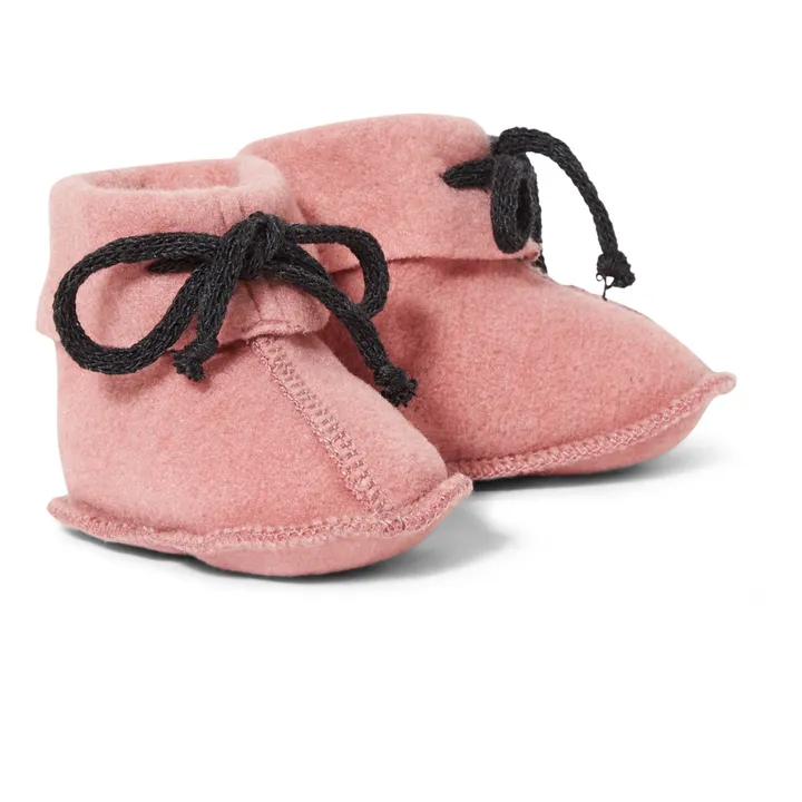 Polar Fleece Booties | Pink- Product image n°1