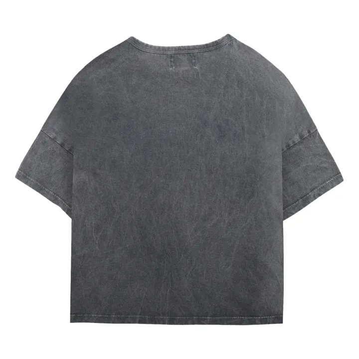 Exclusivo Bobo Choses x Smallable - Camiseta de algodón orgánico Talking Bobo | Gris- Imagen del producto n°5