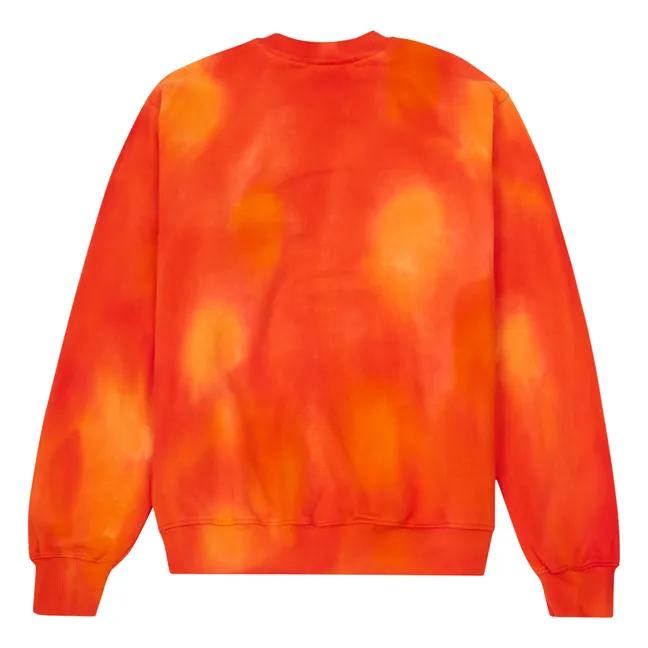 Felpa, modello: Tie and Dye Lexter - Collezione Adulto  | Arancione