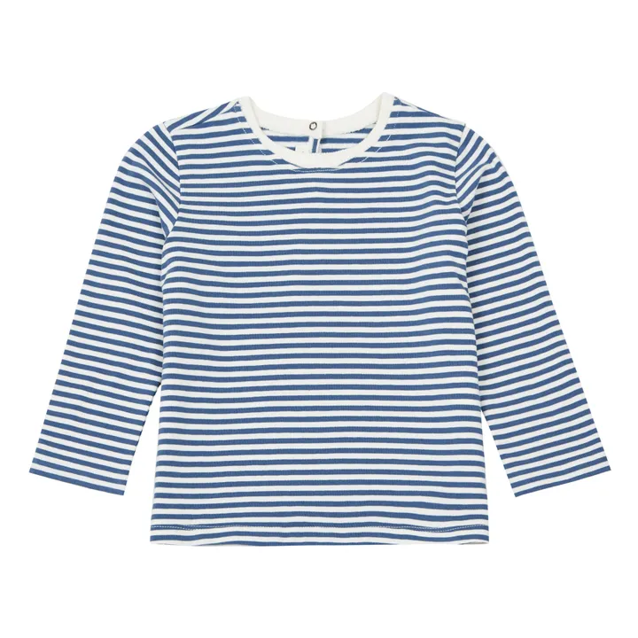 T-Shirt Rayé | Bleu- Image produit n°0