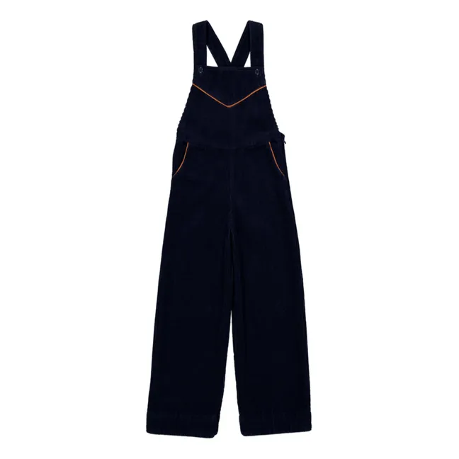 Lise Corduroy Dungarees | Navy blue