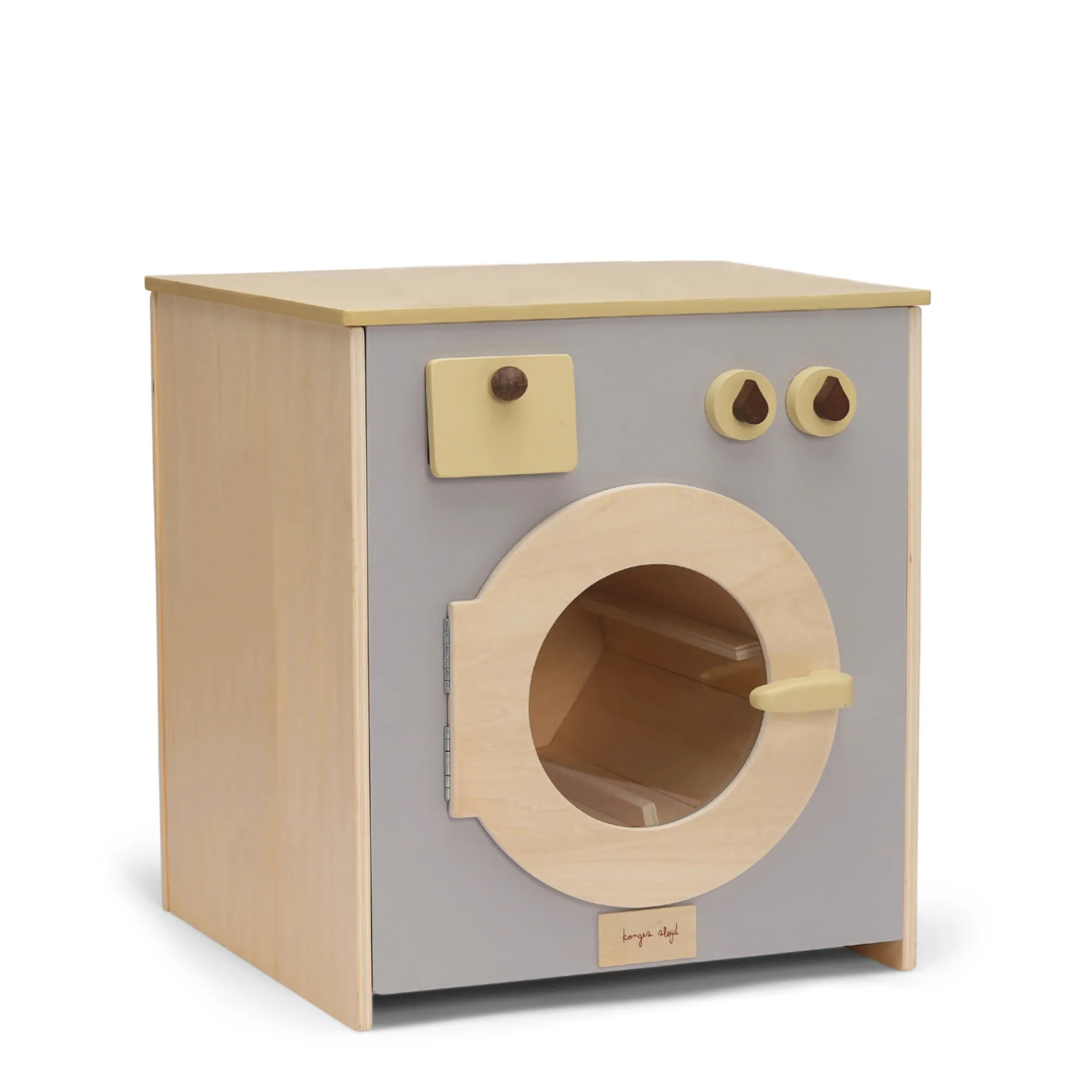 Wooden Washing Machine | Bois clair- Product image n°0