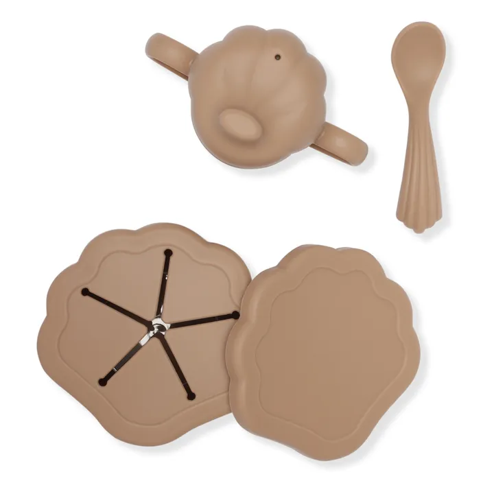 Clam Silicone Tableware 4-Piece Set | Siena- Product image n°0