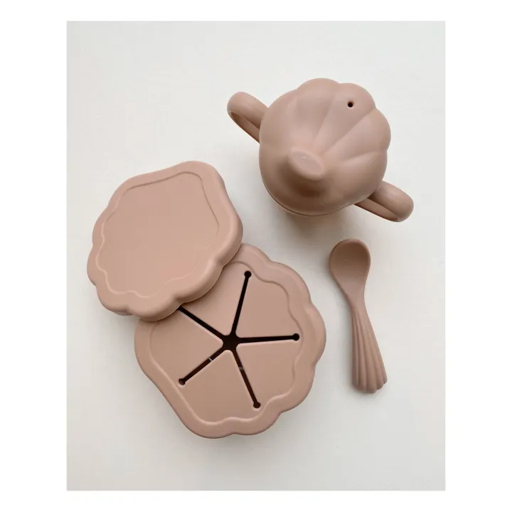 Clam Silicone Tableware 4-Piece Set | Siena- Product image n°1