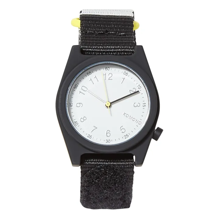 Exklusiv Komono x Smallable - Uhr Rizzo | Schwarz- Produktbild Nr. 0