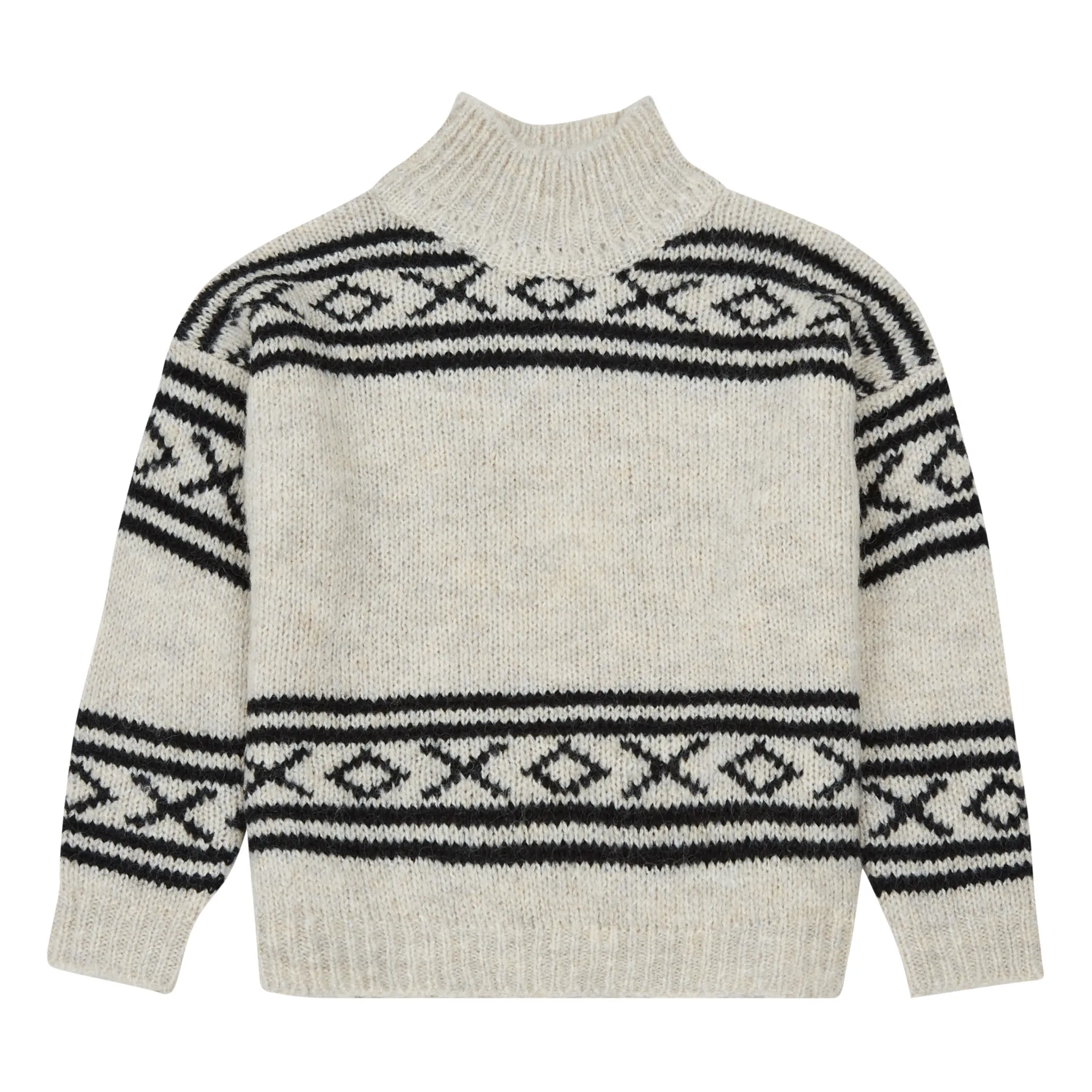 Hartford Ecru Myette Mohair And Alpaca Jumper