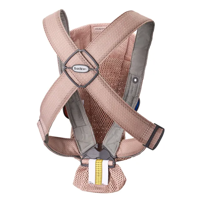 Porte-bébé Mini en mesh | Bois de rose
