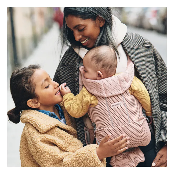Porte-bébé Move en mesh | Bois de rose- Image produit n°2