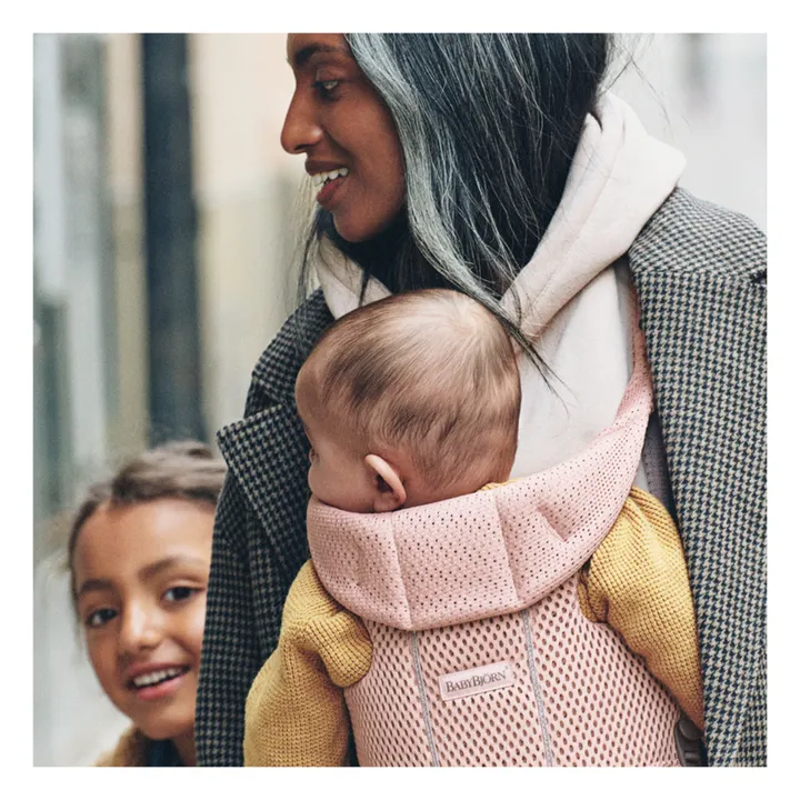 Porte-bébé Move en mesh | Bois de rose- Image produit n°4
