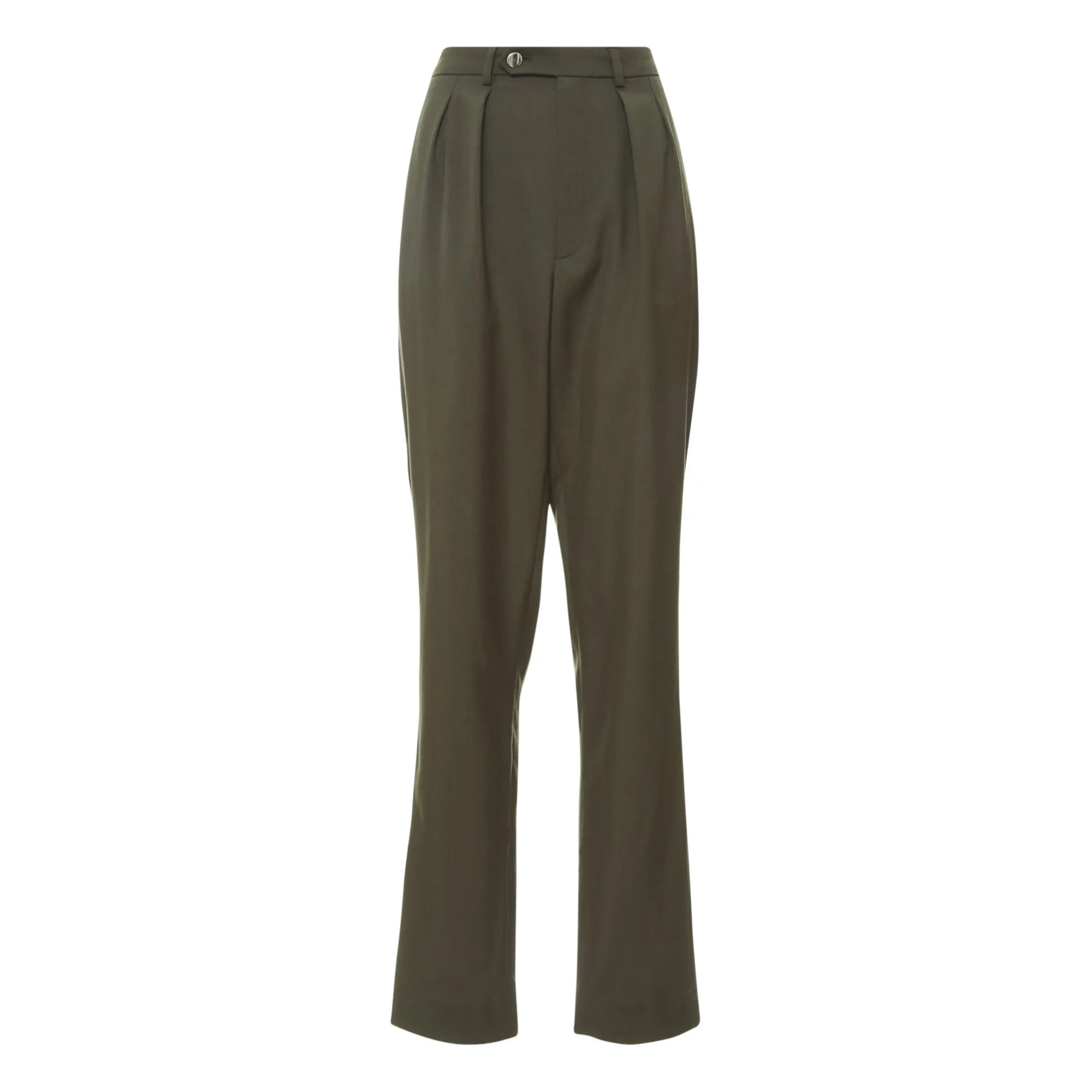 Roseanna Dark Green Taylor Marcello Wool Trousers