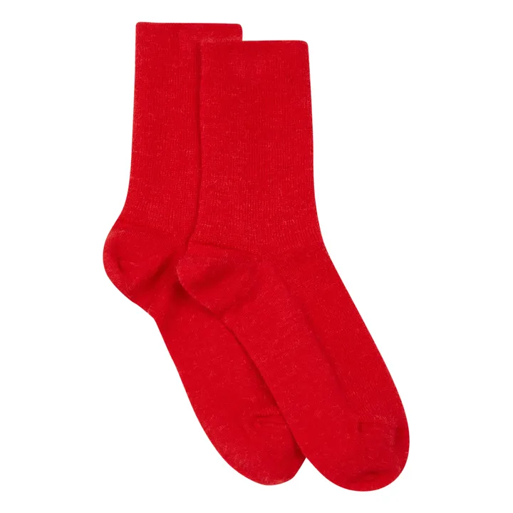 Socken Dancer Alpaka | Rot- Produktbild Nr. 0