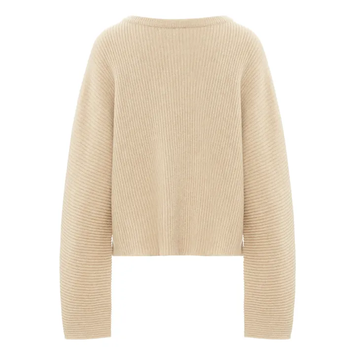Kai Merino Wool Sweatshirt | Camel- Product image n°3