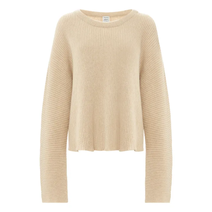 Kai Merino Wool Sweatshirt | Camel- Product image n°0