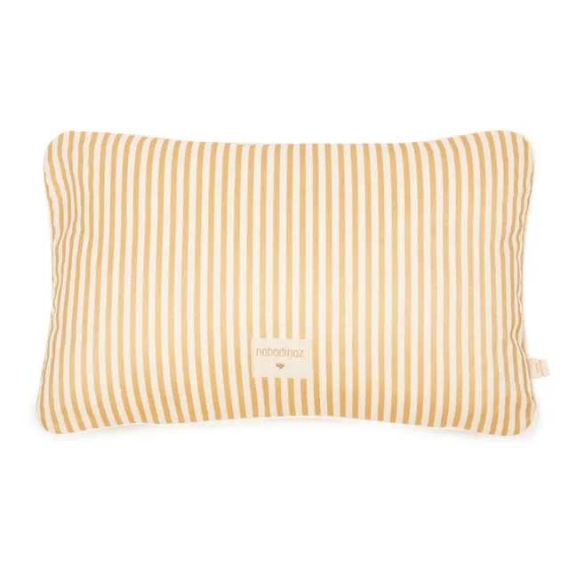 Large Akamba Cotton Twill Cushion | Gold