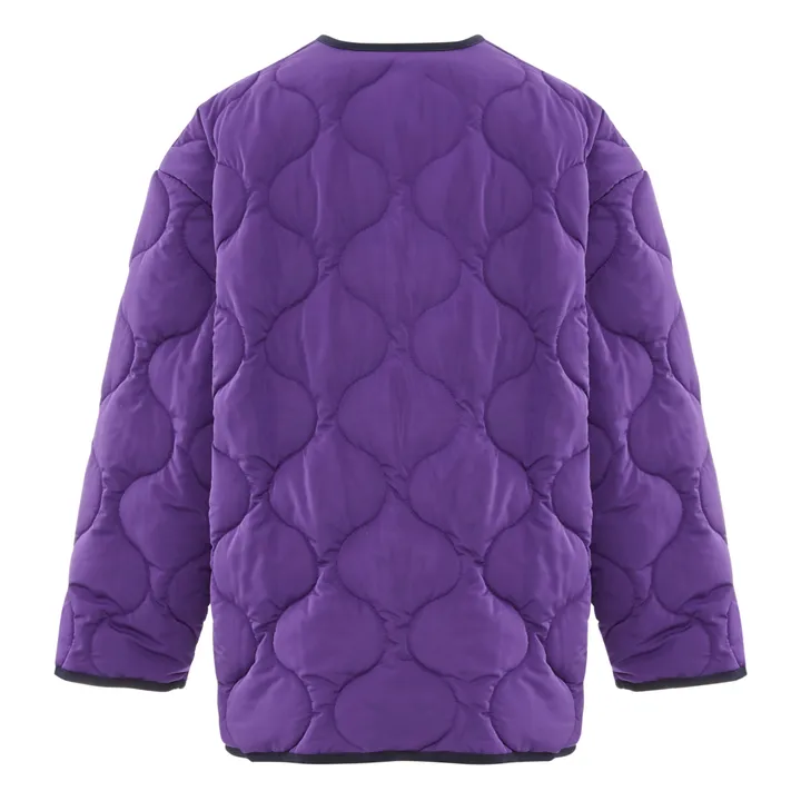 Myra Quilted Jacket | Purple- Product image n°6