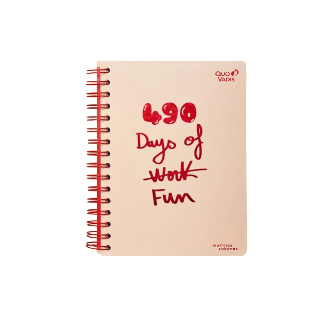 Agenda 490 days of fun - 2021/2022 | Rose