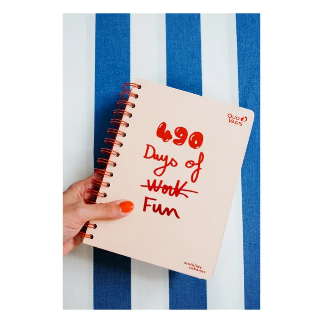 Agenda 490 days of fun - 2021/2022 | Rose