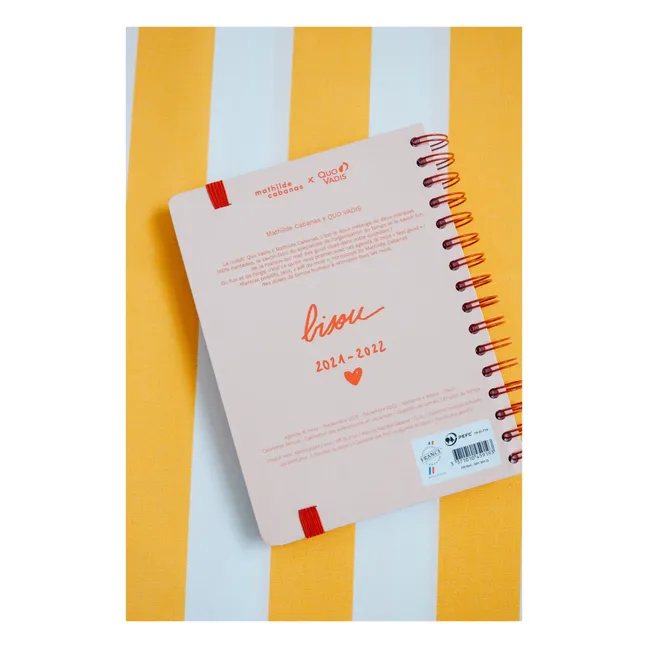 Agenda 490 days of fun - 2021/2022 | Rose